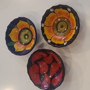 Mini Handpainted Talavera Bowl Trio